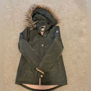 Kids Micheal Kors Green puffer